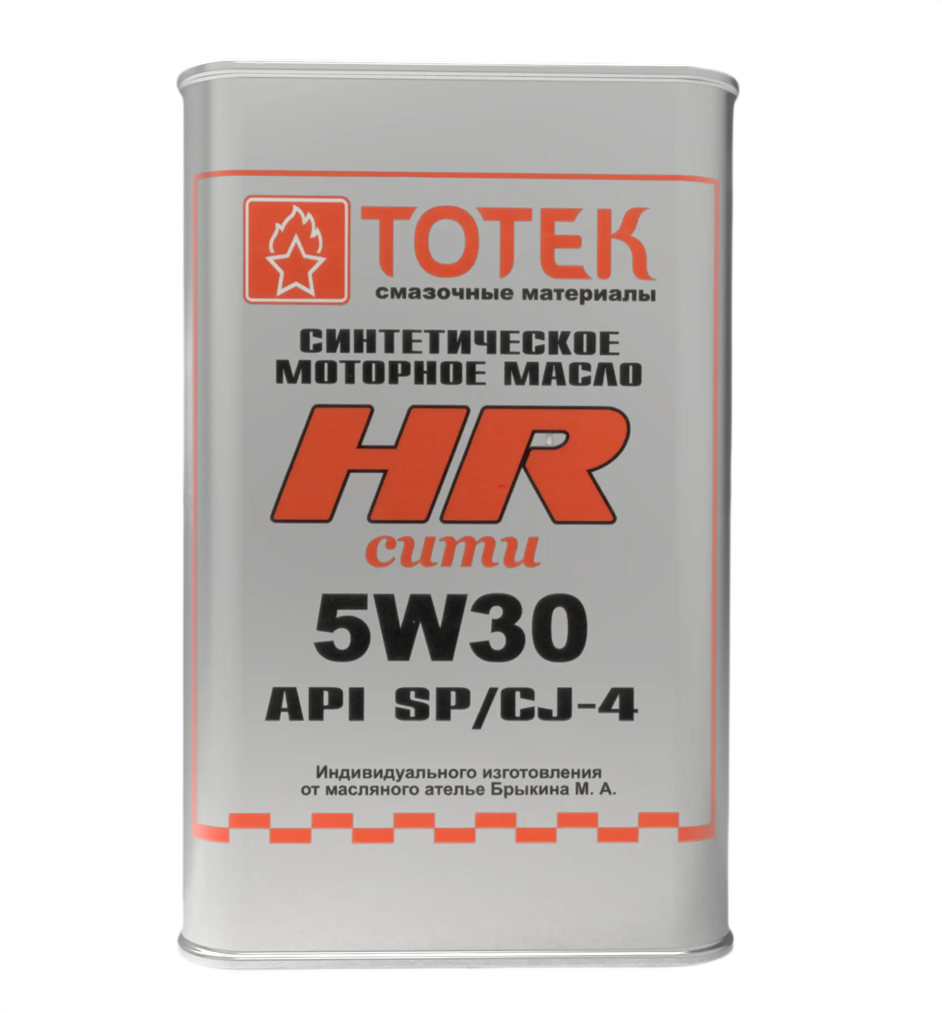 ТОТЕК City Edition 5W30.326 ТОТЕК HR-City Edition SAE 5W30 — изображение 1